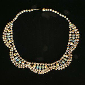 Mutli-Colored Rhinestone Necklace